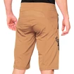 Pantaloni scurți de ciclism pentru bărbați 100%  Airmatic Shorts Caramel