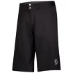 Pantaloni scurți de ciclism pentru bărbați Scott  Trail Flow w/Pad Black