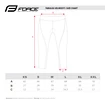 Pantaloni scurți de ciclism pentru femei Force  Lady Bike 3/4 black