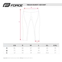 Pantaloni scurți de ciclism pentru femei Force  Lady Bike 3/4 black