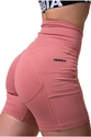 Pantaloni scurți de ciclism pentru femei Nebbia  Fit & Smart old rose