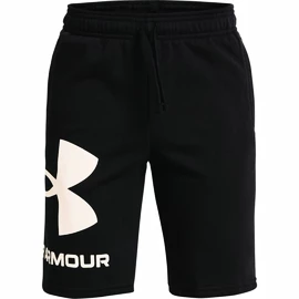 Pantaloni scurți pentru băieți Under Armour RIVAL FLEECE LOGO SHORTS black