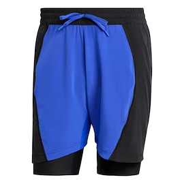 Pantaloni scurți pentru bărbați adidas Short & Tight Set Lucid Blue