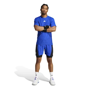 Pantaloni scurți pentru bărbați adidas  Short & Tight Set Lucid Blue L