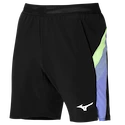 Pantaloni scurți pentru bărbați Mizuno  Release 8 in Amplify Black/Techno Green