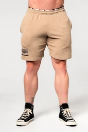 Pantaloni scurți pentru bărbați Nebbia Gym Sweatshorts GYM BRO Light Brown