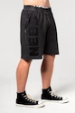 Pantaloni scurți pentru bărbați Nebbia  Washed-off Gym Sweatshorts NO BS Black