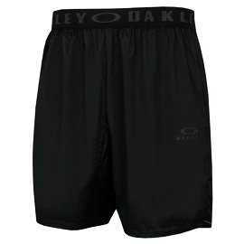 Pantaloni scurți pentru bărbați Oakley Hot Temps 6" Running Short Blackout