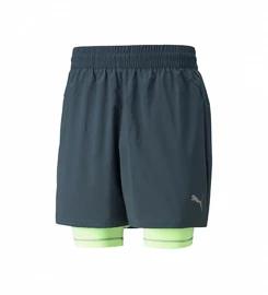 Pantaloni scurți pentru bărbați Puma Run 2in1 5" Short Dark Slate