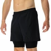 Pantaloni scurți pentru bărbați UYN  RUNNING EXCELERATION OW PERFORMANCE 2IN1 SHORT Black