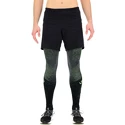 Pantaloni scurți pentru bărbați UYN  Running Exceleration Shorts 2in1 Black