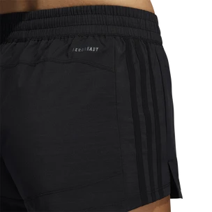 Pantaloni scurți pentru femei adidas  Pacer 3-Stripes Woven Heather Shorts Black L