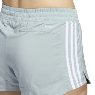 Pantaloni scurți pentru femei adidas  Pacer Woven 3-Stripes Magic Grey XS