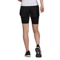 Pantaloni scurți pentru femei adidas  Run Fast 2in1 Shorts Black