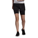 Pantaloni scurți pentru femei adidas  Run Fast 2in1 Shorts Black XS