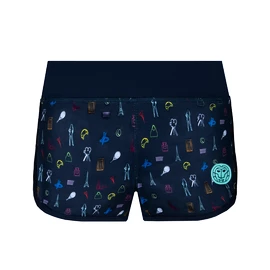 Pantaloni scurți pentru femei BIDI BADU Chidera Tech 2 In 1 Shorts Dark Blue, Mixed