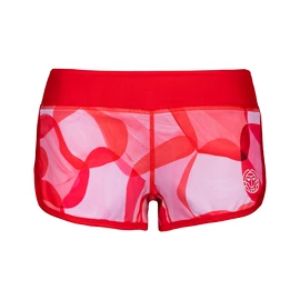 Pantaloni scurți pentru femei BIDI BADU Elani Tech 2 In 1 Shorts Red/Orange