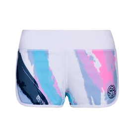 Pantaloni scurți pentru femei BIDI BADU Hulda Tech 2 In 1 Shorts White/Aqua