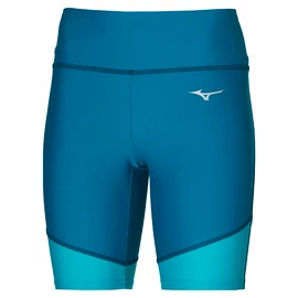 Pantaloni scurți pentru femei Mizuno Core Mid Tight Moroccan Blue