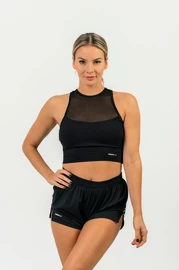 Pantaloni scurți pentru femei Nebbia FIT Activewear Smart Pocket Shorts black