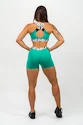 Pantaloni scurți pentru femei Nebbia GLUTE PUMP High Waisted Legging Shorts green