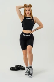 Pantaloni scurți pentru femei Nebbia Gym Therapy Black