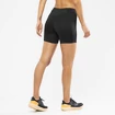 Pantaloni scurți pentru femei Salomon Cross Run Short Tight Black