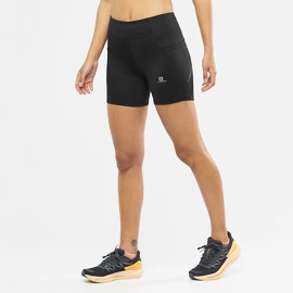 Pantaloni scurți pentru femei Salomon Cross Run Short Tight Black