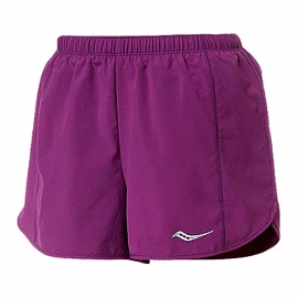 Pantaloni scurți pentru femei Saucony Rush 3" Woven Purple