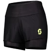 Pantaloni scurți pentru femei Scott  Hybrid Shorts RC Run Black/Yellow