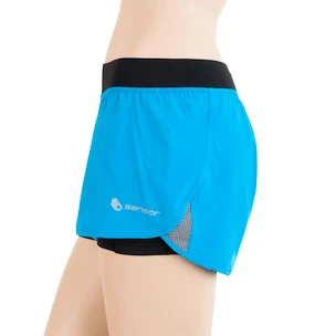 Pantaloni scurți pentru femei Sensor  Trail Black/Blue