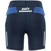 Pantaloni scurți pentru femei Swix  Motion Premium Dark Navy/Lake Blue