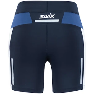 Pantaloni scurți pentru femei Swix  Motion Premium Dark Navy/Lake Blue