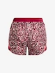 Pantaloni scurți pentru femei Under Armour  Fly By 2.0 Printed Short -PNK