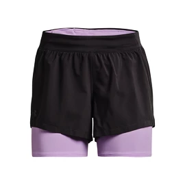 Pantaloni scurți pentru femei Under Armour Iso-Chill Run 2N1 Short-GRY