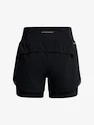 Pantaloni scurți pentru femei Under Armour  RUN STAMINA 2IN1 SHORT-BLK