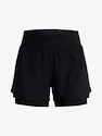 Pantaloni scurți pentru femei Under Armour  RUN STAMINA 2IN1 SHORT-BLK