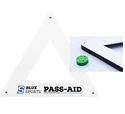 Pasator pentru antrenament Blue Sports  Triangular Pass Aid