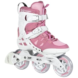 Patine cu rotile pentru femei Powerslide Phuzion Argon Rose 100 Trinity