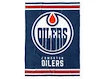 Pătură Official Merchandise  NHL Edmonton Oilers Essential 150x200 cm