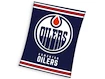 Pătură Official Merchandise  NHL Edmonton Oilers Essential 150x200 cm