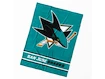 Pătură Official Merchandise  NHL San Jose Sharks Essential 150x200 cm