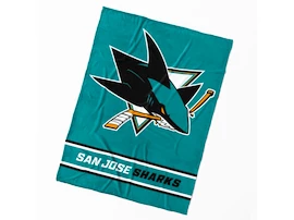 Pătură Official Merchandise NHL San Jose Sharks Essential 150x200 cm