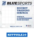 Placă de tragere Blue Sports  Hockey Training Surface 20x White