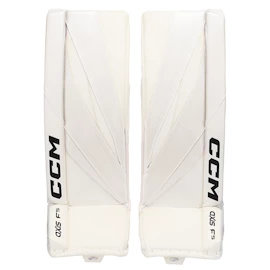 Plăcuțe pentru portari CCM Axis F5 White/White Junior