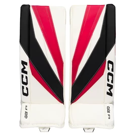 Plăcuțe pentru portari CCM Axis F9 Black/Red/White Intermediate