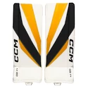 Plăcuțe pentru portari CCM Axis F9 Black/Yellow Intermediate