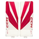 Plăcuțe pentru portari CCM Axis F9 Red/White Senior 34 + 1 inch