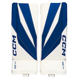 Plăcuțe pentru portari CCM Axis F9 Royal/White Intermediate