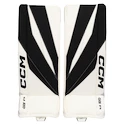 Plăcuțe pentru portari CCM Axis F9 White/Black Senior